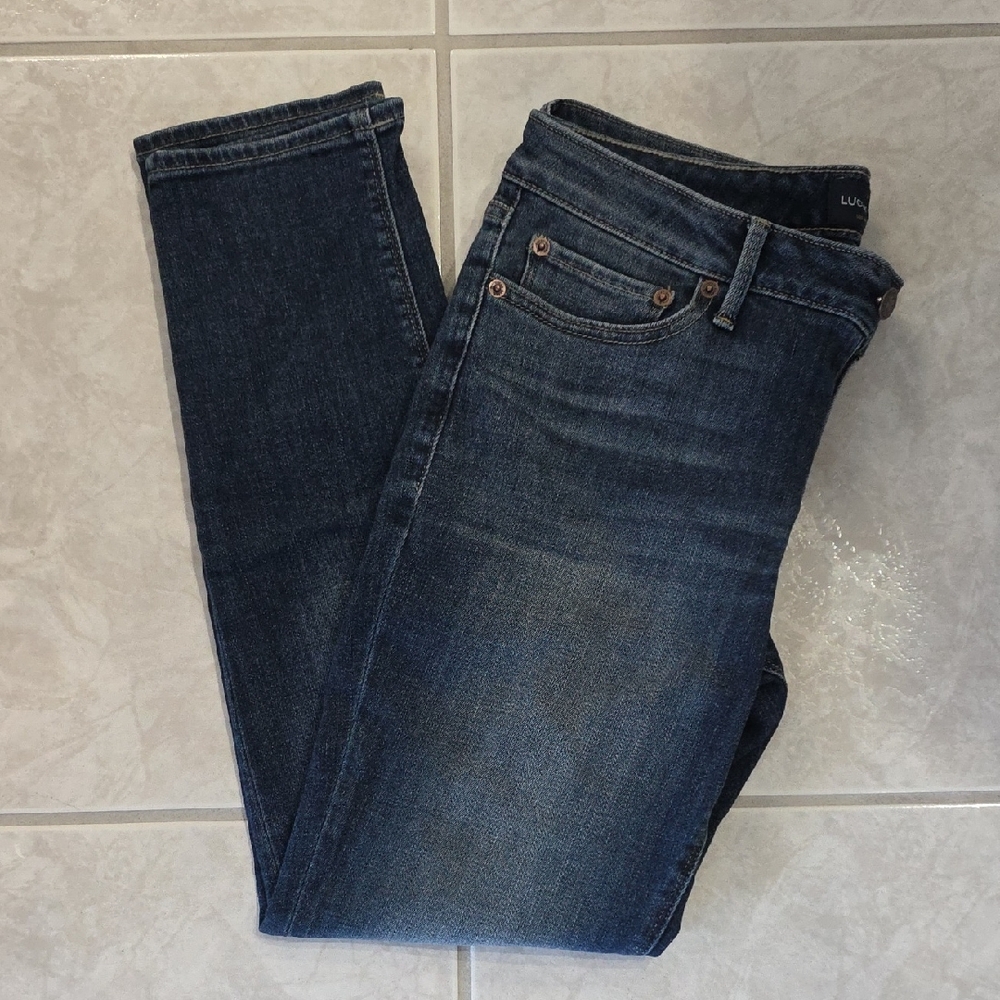 Dark Blue Denim Jeans